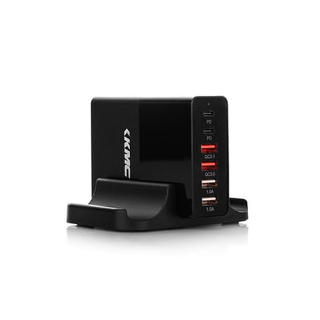 محول تيار متردد  بقدرة 75 وات و6 USB موديل CW-07