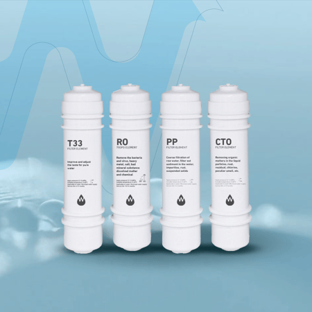 طقم فلاتر مياه  سنتين برادة مفلترة