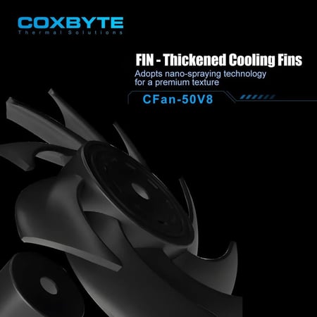 Coxbyte ITX وحدة المعالجة المركزية برودة 4Pin PWM RGB 8