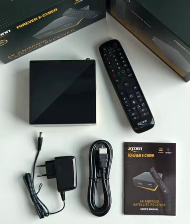 رسيفر اكسكون اندرويد - Xconn cyber android 4K