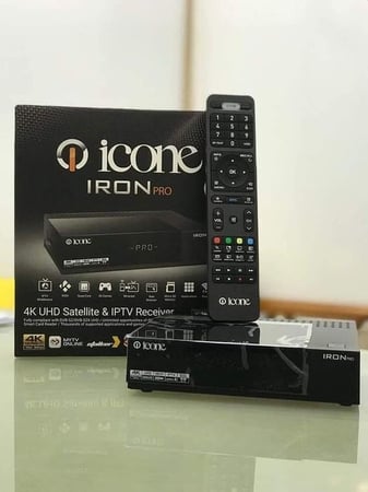 رسيفر ايكون ايرون برو فوركيه اندرويد icone iron pro 4k Android