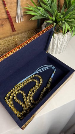 مسباح من خامة الكهرمان #3