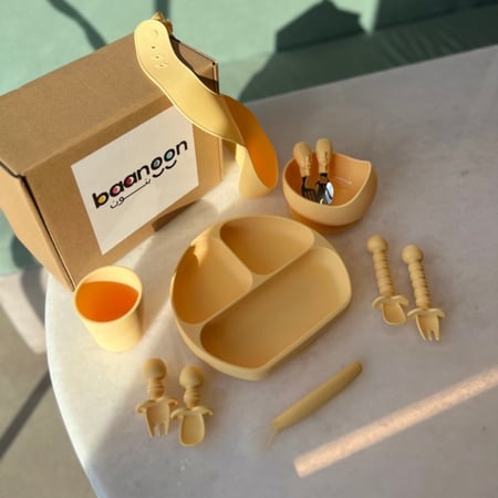 صحن طعام للأطفال والرضع