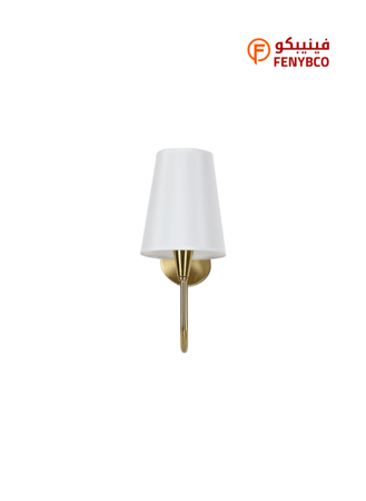 أبليك مودرن جداري – ذهبي زيتي E14 مفرد