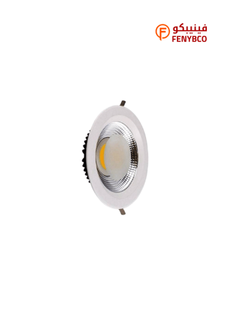 كرتون سبوت لايت 20 حبة 20 سم 30 واط – لون أصفر شمسي