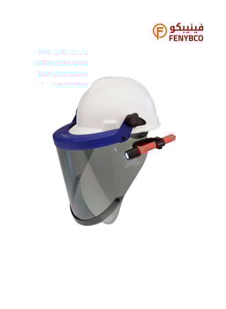 درع الوجه القوسي / قناع - وجه وقاية من فلاش الكهرباء