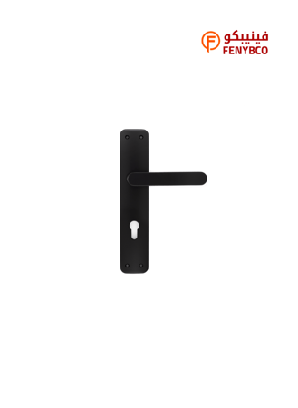 مقبض باب بليت DA 9072 أسود