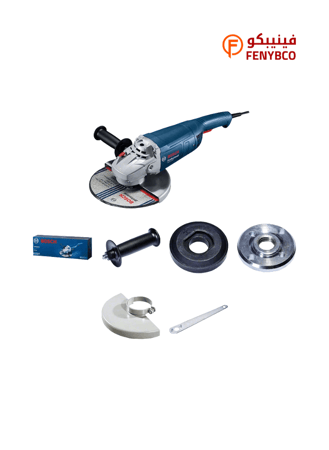 صاروخ جلخ BOSCH GWS 2200 – 9 بوصة 2200 واط للأعمال الثقيلة