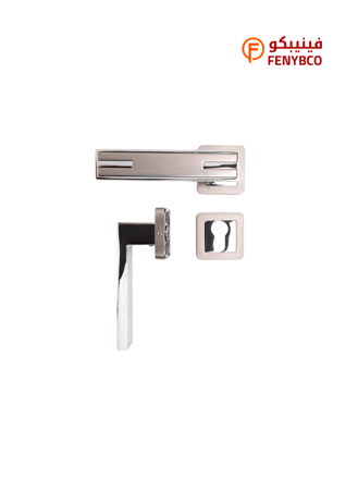 مقبض باب مفصول فضي موديل MSN/CP B5220