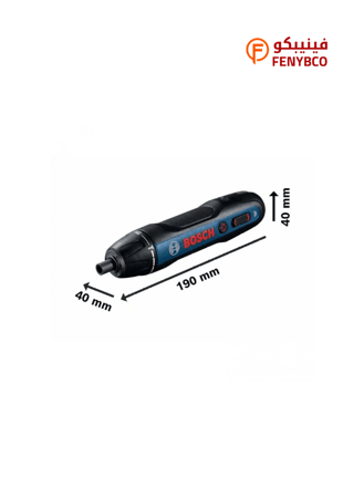 مفك بطارية BOSCH GO 3.6 فولت – مفك براغي ذكي صغير