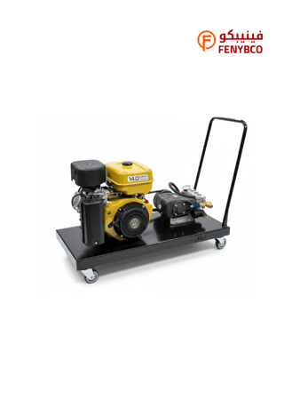 مغسلة ضغط عالي 200 بار بمحرك Robin بنزين – إنتربومب إيطالي