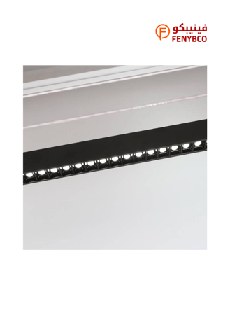 كشاف مسطرة LED بعدسات بطول 120 سم – 50 واط | ثلاث درجات إضاءة بغطاء أسود