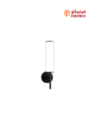 أبليك حائط مودرن – أسود | 3 إضاءات | 7 واط