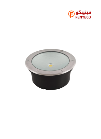 كشاف دفن 22.5 سم ارضي غاطسة لون الانارة اصفر 40 واط