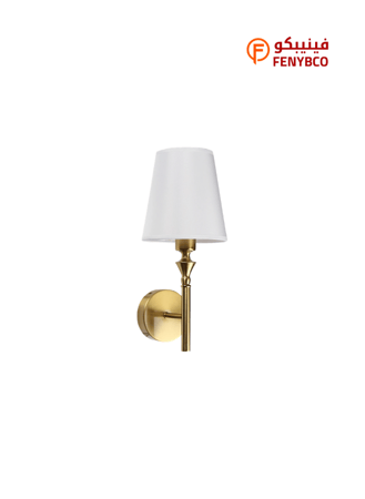 إضاءة أبليك حائط مودرن ذهبي E14*1L
