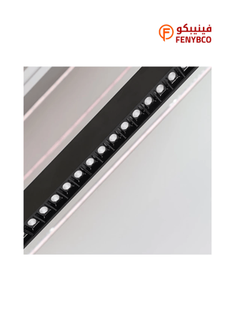 كشاف مسطرة LED بعدسات بطول 120 سم – 50 واط | إضاءة قوية متعددة الألوان بغطاء أسود