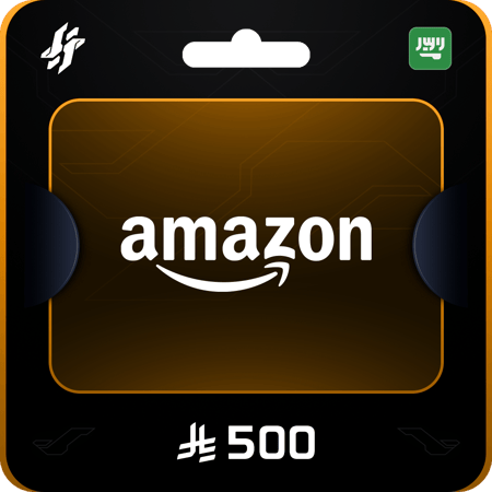 رصيد أمازون 500 ريال