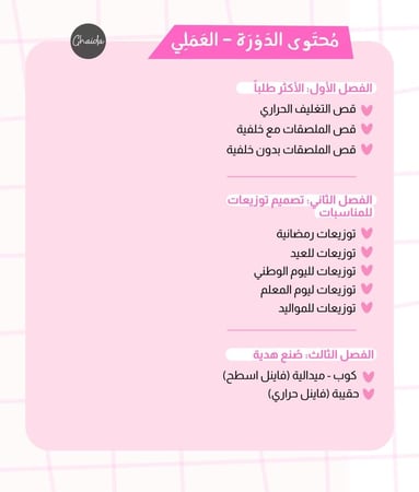 فن التصميم والقص بجهاز الكاميو