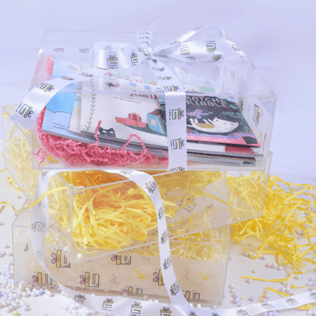 تغليف هدية علبة اكرليك