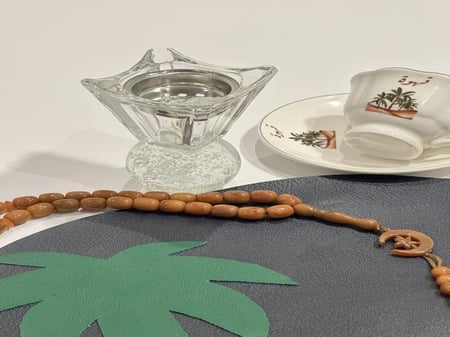 شنطة نقصة رمضان مع كوب و مسباح