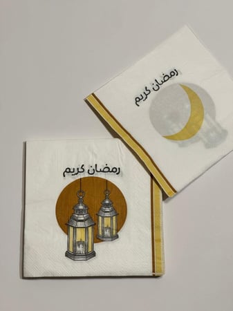 مناديل ورقية ، عبوة من  ((20))