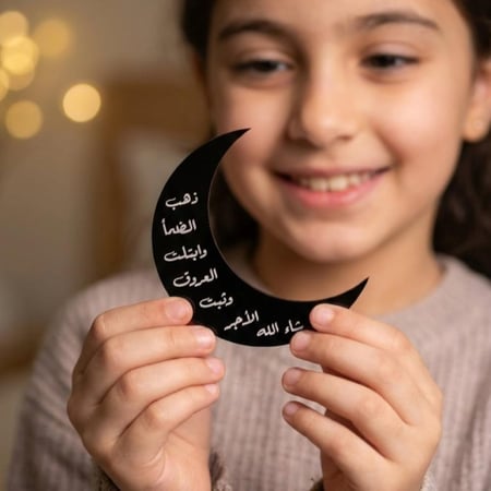 ٦ حبات اكريليك دعاء الإفطار ( العدد 6 ))