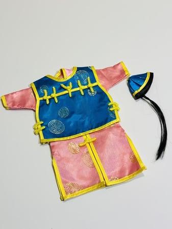 2 pieces// Quality Chinese Traditional Dress Bottle Cover With Hat