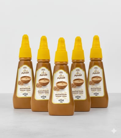 بكج طحينة سمسم بكر خالص 5 حبات