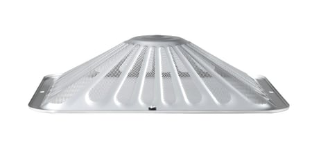 شفاط روبام هرمي مقاس 90 سم بقوة شفط 1200متر مكعب / ساعه موديل A829