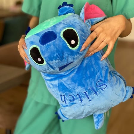 مخدة و بطانية ستيتش