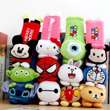 غطاء حزام سيارة سوبر ماريو (قطعتين)