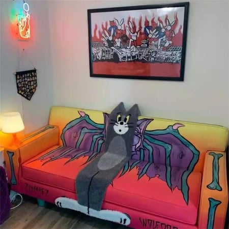 مفرش توم و جيري