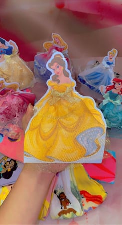 باقة شراريب اميرات ديزني