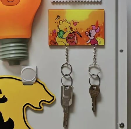 تعليقة مفاتيح ويني و فجله