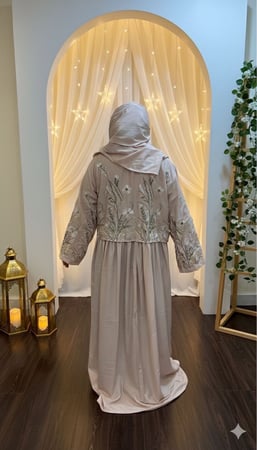 طقم شرشف صلاة وردي