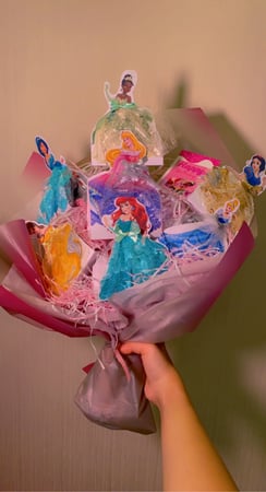 باقة شراريب اميرات ديزني