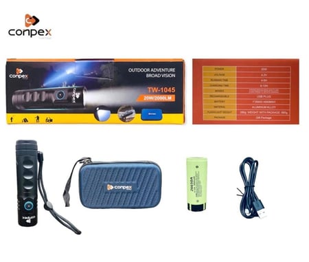 كشاف شحن قوة الاضاءة 2000 TW-1045