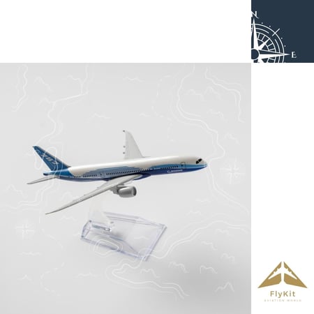 مجسم طائرة خطوط بوينج 787