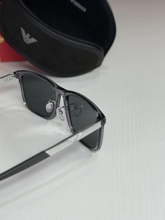 امبوريو ارماني نظاره رجالية المنيوم سكوير  square frame ea4241d aluminum Emporio armani