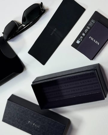 برادا بلاك سوت شيد نظارة رجالية