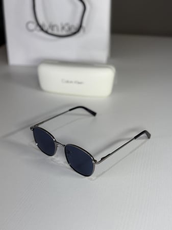 نظارة كالفن كلاين اوشن درايف ستيل 52mm