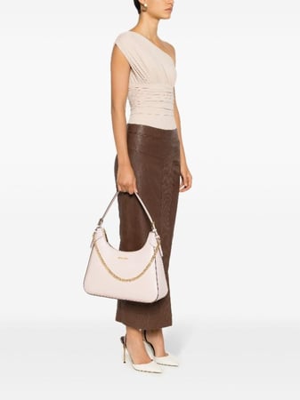 مايكل كورسwilma shoulder bag powder blush ميديم ويلما كتف- وردي/ ذهبي
