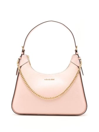 مايكل كورسwilma shoulder bag powder blush ميديم ويلما كتف- وردي/ ذهبي