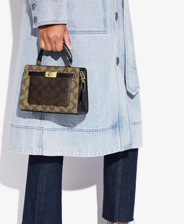 شنطة كوتش ميني لين توب هاندل Coach C8688 Mini Lane Top Handle