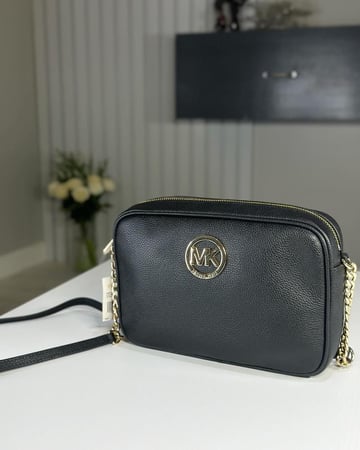 مايكل كورس كاميرا 38S8CFTC3L بلاك فلتون - اسود/ ذهبي