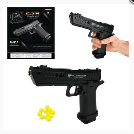 مسدس خرز أجزاء حديد c311 حجم كبير