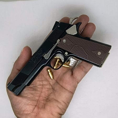 مسدس حديد اسود كامل زينه لايرمي VIP قابل الفك والتركيبsw191