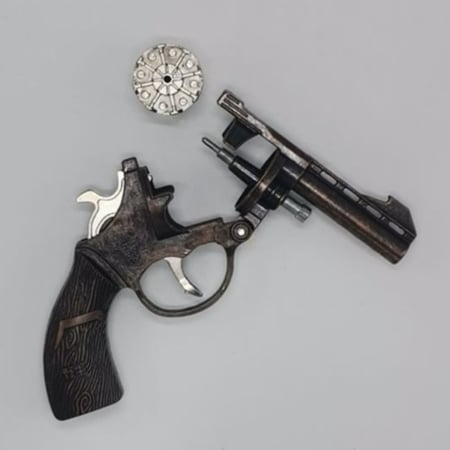 مسدس ابو محاله ربع  حديد كامل(برونزي)طرطعان