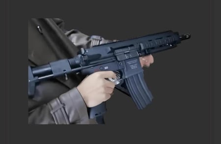 رشاش HK416-c اوربيز حديد وبلاستك