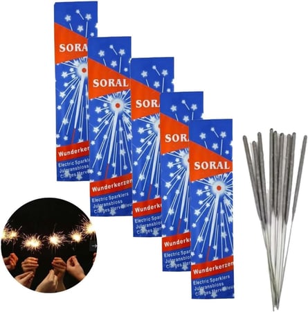 نجوم الليل عدد 5 اكياس ( الكيس يحتوي على8-10 اعواد)